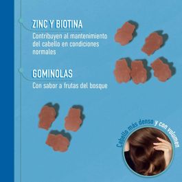 Pilfood Gummies FIRST HAIR VITAMINS para Cabello, Piel y Uñas con Biotina y Zinc - 60 Unidades