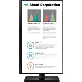 Samsung F24T450FZU Monitor 24'' Full HD (1920x1080) IPS 5ms con 2xHDMI DisplayPort VESA y Pivot Negro