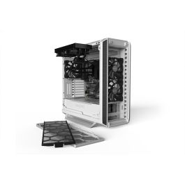 be quiet! SILENT BASE 802 White Midi Tower PC, ATX, EATX, micro ATX, Mini-ITX, con filtro antipolvo y gestión de cables