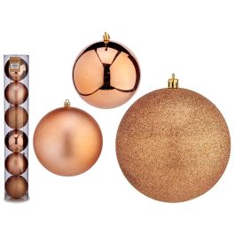 Set 6 Bolas Navidad Cobre 10 cm - Krist+ (12 Unidades) Precio: 59.78999983. SKU: B1J4PV39YK