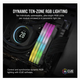 Memoria Corsair Ddr5 32Gb 2X16Gb Pc5200 Vengeance Rgb CMH32GX5M2B5200Z40K Memoria Corsair Ddr5 32Gb 2X16Gb Pc5200 Vengeance Rgb CMH32GX5M2B5200Z40K