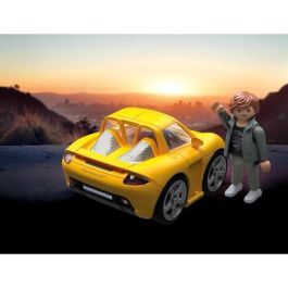 Playmobil Coche de Juguete Porsche Carrera GT con Figura, para Niños a partir de 3 Años