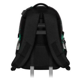 Karactermania Mochila Demon Slayer Run. Plus FAN Su, Gran Capacidad, 3 Compartimentos, Puerto USB, Repelente Líquidos, 44x34x21 cm