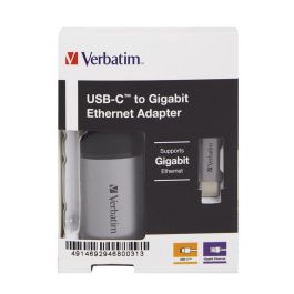 Verbatim 25 g, USB-C, RJ-45, 50 x 24 x 14 mm, 5-40 °C Verbatim 25 g, USB-C, RJ-45, 50 x 24 x 14 mm, 5-40 °C