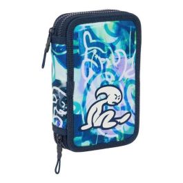 Plumier Escolar Safta Doble Pequeño 29 Piezas El Niño Kook 195x125x40 mm