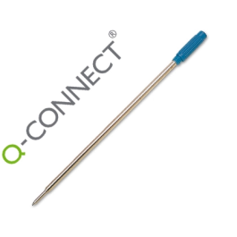 Q-connect Recambio Bolígrafo Tipo Cross, Azul, Cuerpo Metálico, Punta de Bola, Trazo 0.5 mm Precio: 6.50000021. SKU: B14QLFJCB8