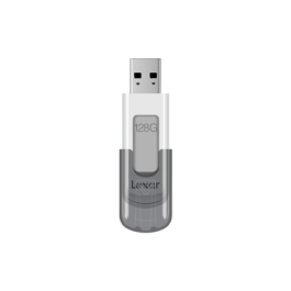 Memoria USB Lexar JumpDrive V100 Blanco Blanco/Gris 128 GB