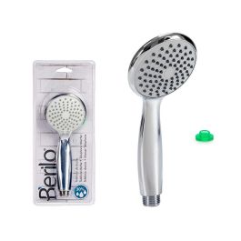 Teléfono de Ducha Berilo Plata, Mango Grueso, 8x20x4.5 cm, Efecto Lluvia (24 Unidades) Precio: 46.49999992. SKU: B1HY2P8QT2