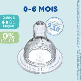 Dodie DOD3700763511023 - Conjunto de 4 Tetinas Redondas de Inicio Tertines - Flujo 2