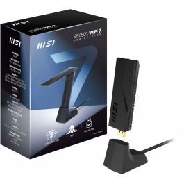 Adaptador de Red MSI GUBE65 Negro