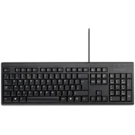 Kensington KB100S EQ- UK Teclado Alámbrico USB QWERTY Completo (100%) Inglés del Reino Unido Negro