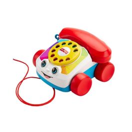 Fisher Price Teléfono Carita Divertida Juguete para Arrastre Niños 18 Meses