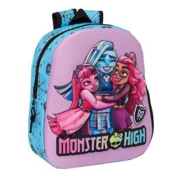 Safta Mochila 3D Monster High 27x33x10cm