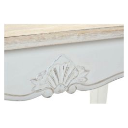 Mesa Comedor Tradicional DKD Home Decor Blanco Natural 80 x 79 x 160 cm Mesa Comedor Tradicional DKD Home Decor Blanco Natural 80 x 79 x 160 cm