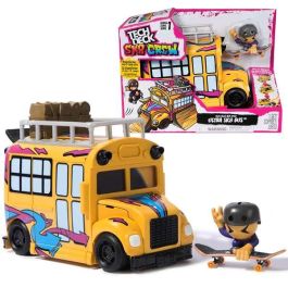 Autobus ted sk8 crew con parque de 3 rampas figura, patinete y accesorios. Autobus ted sk8 crew con parque de 3 rampas figura, patinete y accesorios.