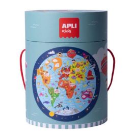 Apli Kids 18201 Puzzle Circular Mapamundi XXL 48 Piezas 50 cm Diámetro +5 Años Precio: 12.50000059. SKU: B17DNTKHKT