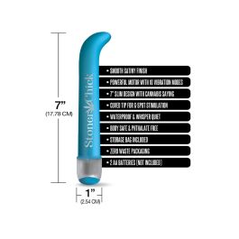 Vibrador Punto G NS Novelties Prints Charming Azul Vibrador Punto G NS Novelties Prints Charming Azul
