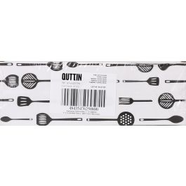 Pala Surcos Nylon 30x7 cm Negra Quttin (24 Unidades) Pala Surcos Nylon 30x7 cm Negra Quttin (24 Unidades)