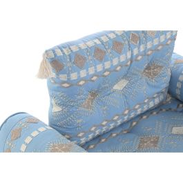 Sillon DKD Home Decor Azul 50 x 55 x 90 cm Set de 4