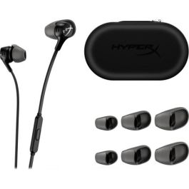 HyperX 70N24AA Auriculares para Gaming Móvil en Negro, Cómodos, con Cable y Conector de 3,5 mm