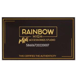 Rainbow High Bolsos de Moda con Accesorios y Modelos Surtidos