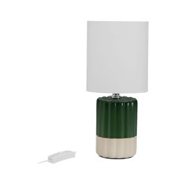 Lámpara Mauna Verde Versa 12x27 cm - Cerámica y tela (2 Unidades)