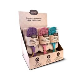 Wad Professional Beauty Expositor Cepillos Leaf 12 Unidades: 4 Azules, 4 Rosas y 4 Púrpura Precio: 47.94999979. SKU: B1GP7KPHEB