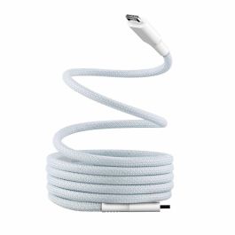 TNB Cable de funda magnetica USB-C a USB-C - 1.5m - Blue Precio: 15.59000058. SKU: B148D7CS47