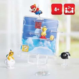 Juego balanceo super mario sky stage, incluye 3 figuras 12,80 x 10,50 cm