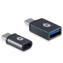 Conceptronic Kit Adaptadores USB Tipo C - USB-C a USB-A 3.0 y Micro USB, Compatible con Smartphones, MacBook, Chromebook Pixel Precio: 7.58999967. SKU: B1GWS7SACH