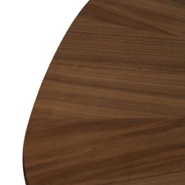 Mesa de Comedor Negro Natural Hierro 178 x 80 x 77 cm