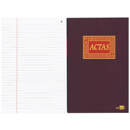 Liderpapel Libro Folio 100 Hojas Actas 100g