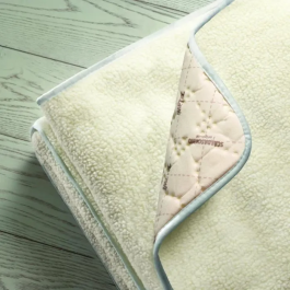 Imetec CUBRECOLCHÓN CALEFACTOR IME8007403166281 1 Plaza 100% Lana y Merino 150 x 80 cm Calentamiento Rápido 6 Temperaturas Temperatura Constante