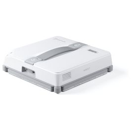 ECOVACS WINBOT Mini Robot Limpiacristales, Succión Universal 22x25 cm, Gris y Blanco, Batería de Ión-Litio, Nivel de Ruido 63 dB