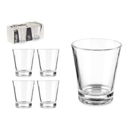 Set 4 Vasos Vidrio Cafe 85Ml Vivalto 17X7CM (24 Unidades) Precio: 41.50000041. SKU: B176QYGDEQ
