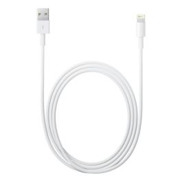 Cable USB a Lightning Apple Lightning - USB Blanco 2 m Cable USB a Lightning Apple Lightning - USB Blanco 2 m
