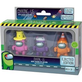 Bizak Among Us Mini Action Figure 3Pc - Figuras articuladas con accesorios, 5-7cm, 12 modelos para coleccionar Precio: 13.50000025. SKU: B1ATKLRHGT