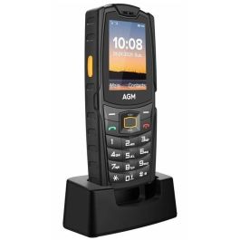 AGM MOBILE M6 Bartype Teléfono Resistente 4G Dual SIM - Pantalla 2.4", Cámara 0.3MP, Batería 2500mAh Negro
