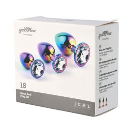 Plug Anal Pick&Love Nº 18 Multicolor 3 Piezas (8,3 cm) (9,5 cm) (7,6 cm)