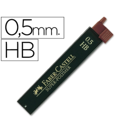 Faber Castell 9065 Minas de Grafito 0,5 mm HB Estuche de 12 Minas Precio: 10.50000006. SKU: B1KJL4BJEA