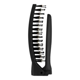 Olivia Garden Cepillo para el pelo ON THE GO smooth & style combo, Ionic, Cerdas de Jabalí, Plegable