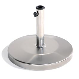 DKD Home Decor Base para Parasol de Terraza y Jardín, Acero y Cemento Plateado, 48x38x48 cm, Ajustable para Diámetros 35/38/48 cm, Capacidad 25 kg Precio: 79.5900006. SKU: B12YLQSM5N