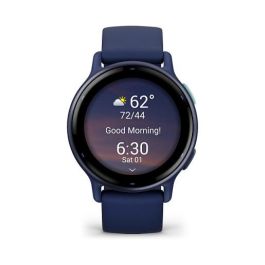 Garmin vivoactive 5 Azul Reloj Inteligente GPS AMOLED Pantalla Táctil Monitor Cardíaco Unisex 42mm 4GB Resistencia al Agua 5 ATM Unisex