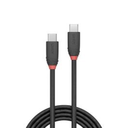 LINDY 36907 Cable USB C a USB C, USB 3.2 Gen 1 (3.1 Gen 1), 10 Gbps, 1.5m, Negro