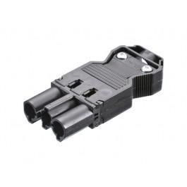 Bachmann Appliance plug with screw terminal, GST18, Black Precio: 5.79000004. SKU: B14LPMMMMA
