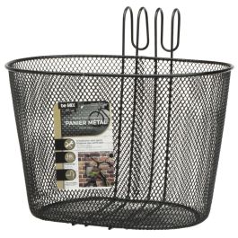 Be Mix Cesta Bicicleta 10 L Velo Metal Rejilla Sin Herramientas
