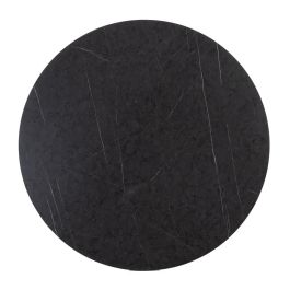 Mesa Comedor Negro Dm-Metal 100 X 100 X 75 cm