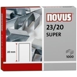 Grapas Novus Gruesos 23/20 Galvanizadas Caja De 1000 Precio: 5.89000049. SKU: B1APTRYWWX