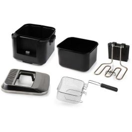 Domo DO545FR Freidora de 4 Litros y 2000 Vatios con Temperatura Ajustable 130-190°C