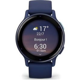 Reloj GPS conectado - GARMIN - Vivoactive 5 - WiFi - 30,4 mm (1.2) - Azul metalizado con correa Azul Precio: 281.88999982. SKU: B1C8KX2HA5